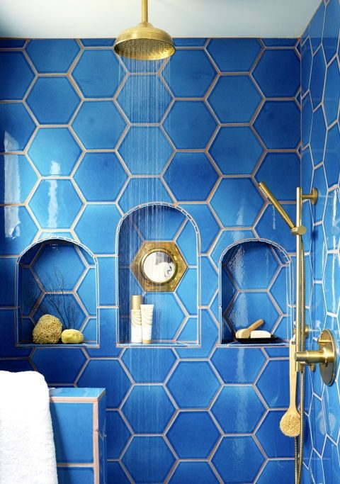 39+ mẫu gạch màu xanh trong ứng dụng thiết kế nội thất cho gia đình 10