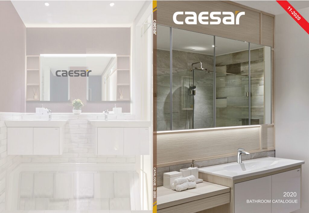 Gạch Xinh luôn cập nhật bản catalogue thiết bị vệ sinh Caesar mới nhất