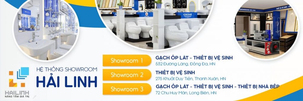 Hải Linh đang sở hữu chuỗi hệ thống showroom thiết bị vệ sinh lớn mạnh