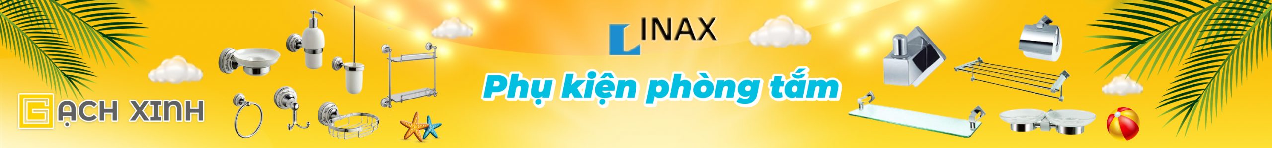 Banner Bộ Phụ Kiện Phòng Tắm INAX